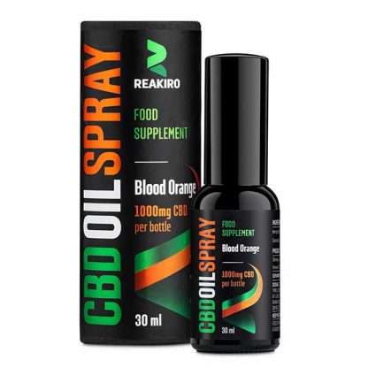 cbd oil spray blood orange 1000 mg