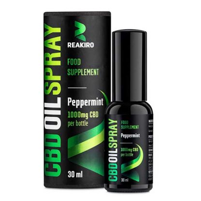 cbd oil spray peppermint 1000 mg