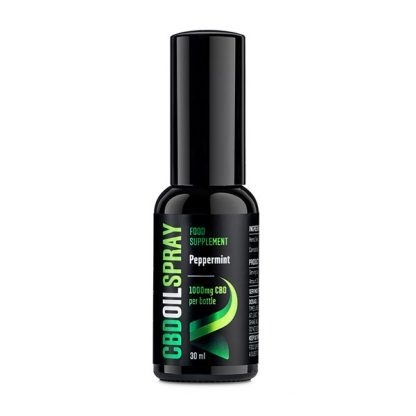 cbd oil spray peppermint 1000 mg