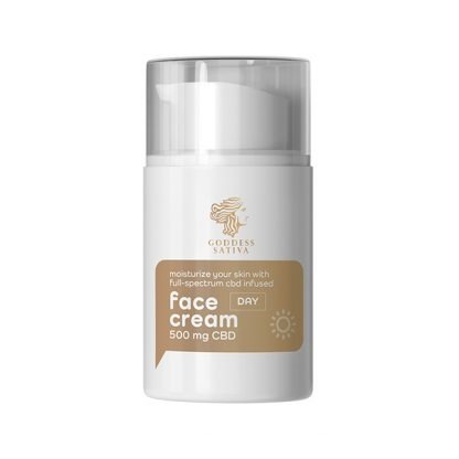 moisturising day face cream 500 mg cbd 50 ml
